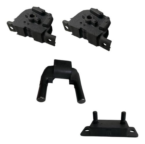 Kit Soportes Transm Motor Escape Para Combi Enfriada X Aire