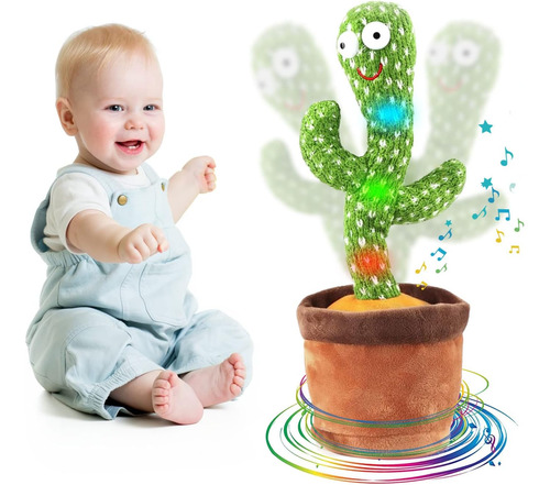 2022 Dancing Cactus Toy Bluetooth Reproduce Tus Canciones Re