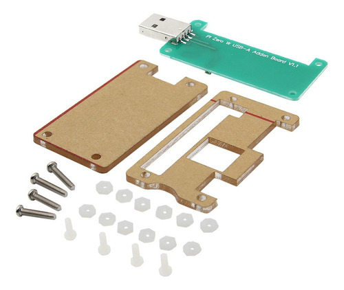 Geekworm Raspberry Pi Zero/zero W Badusb Usb-a Addon Board .