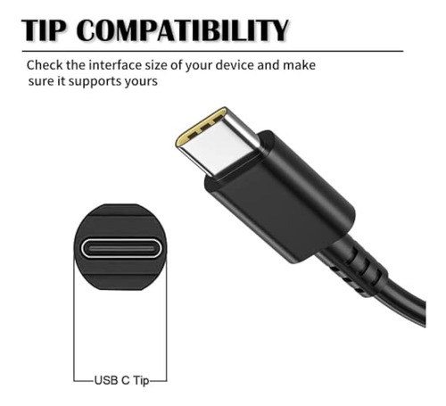 Cargador Usb-c-chromebook-reemplazo Para Hp