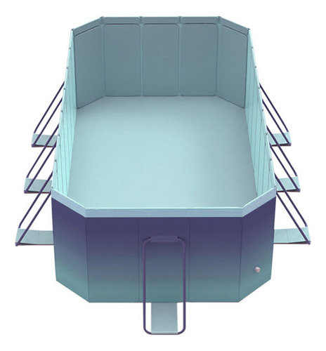 Piscina Grande Rectangular Para Exteriores Portátil De 3m