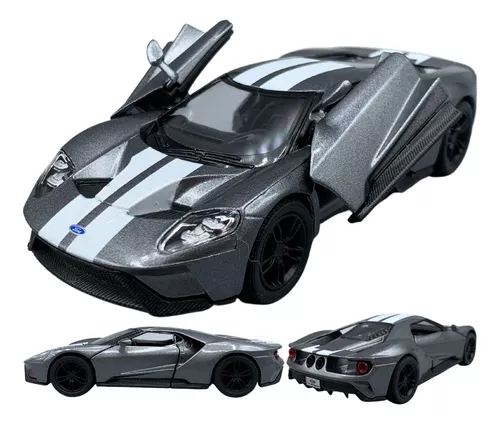 Miniatura Carro Ford Gt 2017 Ferro Abre Porta Fricção 1:38 F