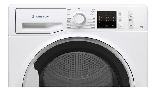 Secarropas Ariston Nt Cm10 8bsk Carga Frontal Inverter 8kg