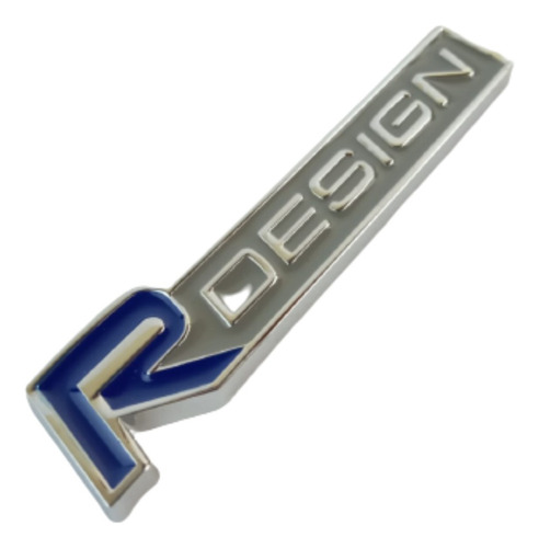 Emblema Adherible R Design (para Volvo) Rojo Y Azul Cr Ic