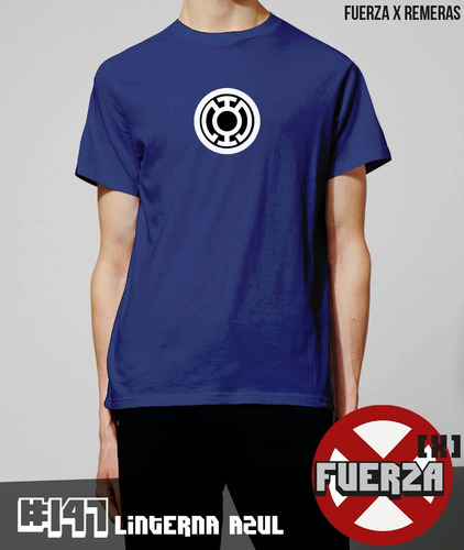 Remera Linterna Azul Linterna Verde Dc Comics #147