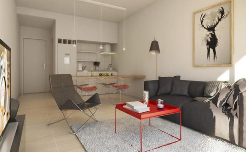 Imagen 3 de 11 de Departamento Monoambiente Con Terraza En Venta En Sarandí