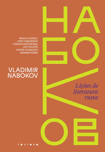 Lições de Literatura Russa, de Nabokov, Vladimir. Matéria Escura Editora Ltda,HarperCollins Publishers LLC, capa mole em português, 2021