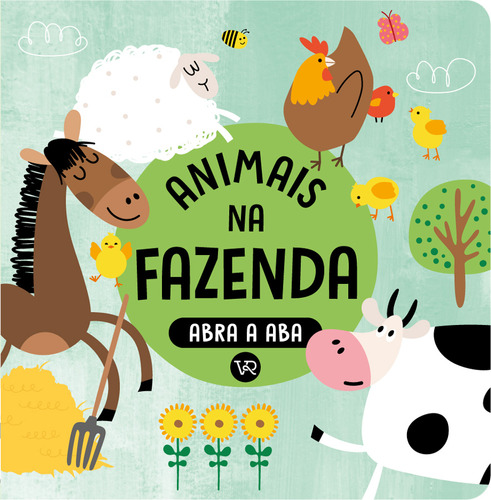 Abra a Aba - Animais na fazenda, de Studio ImageBooks. Editorial VR Editora, tapa mole en português, 2023