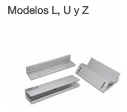 Imagen 10 de 10 de Herraje L Para Cerradura Electromagnética Modelo Ym280
