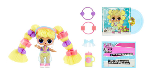 Imagen 2 de 4 de LOL Surprise Muñeca Remix hair flip MGA Entertainment