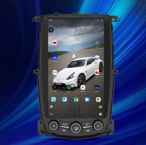 Tesla Nissan 370 08-20 Android Gps Radio Carplay Mirrorlink