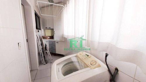 Imagem 25 de 30 de Apartamento Na Praia, Reformado, Varanda , 3 Dormitórios Sendo 1 Suítes, 2 Vagas De Garagem, Pitangueiras, Guarujá/sp - Ap5373