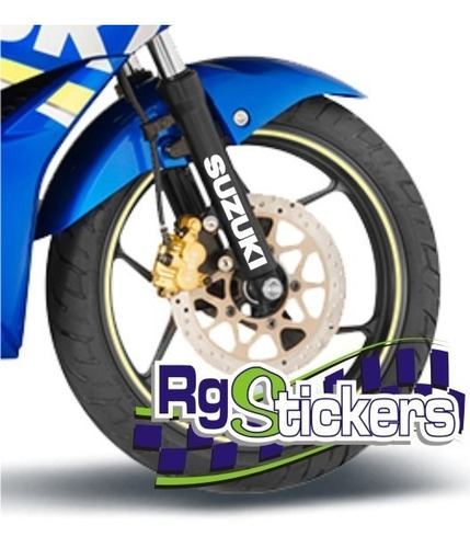 Par De Stickers Para Amortiguador Moto Todas Las Marcas