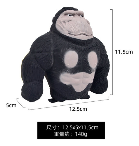 Juguete Elástico Gorila,figura Estiramiento Suave Figura