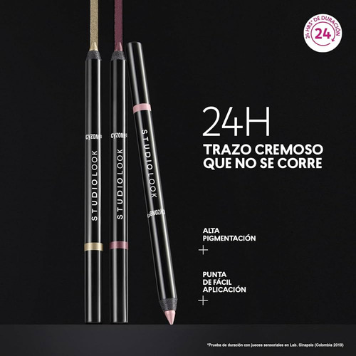 Lápiz Delineador De Ojos En Gel 24h Apa Studio Look - Cyzone