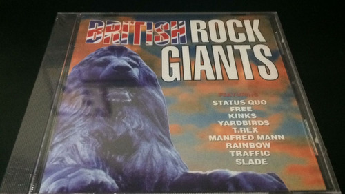  British Rock Giants Status Quo, Free, Kinks, Slade Cd Usa