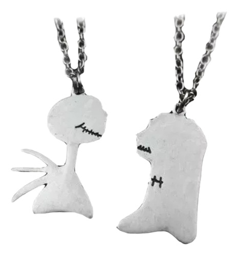 The Nightmare Before Christmas  Collar Novios Pareja Jack 01