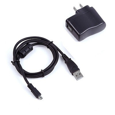 Usb Ac/dc Adaptador Cámara Batería Cargador Cable Para Nikon