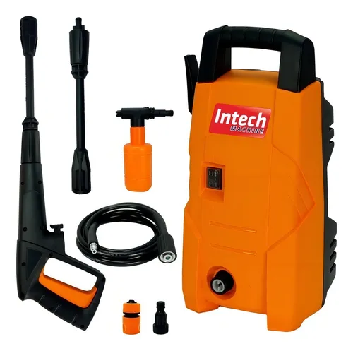 comprar Lavadora de Alta Pressão Intech Machine Califórnia Cor Laranja e Preto 127V