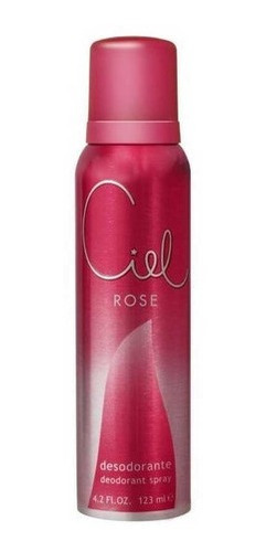 Desodorante Mujer Niñas Ciel Rose 123ml Spray Original