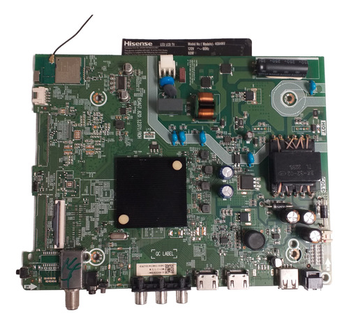Tarjeta Main Para Pantalla Hisense 40a4hv (Usado)