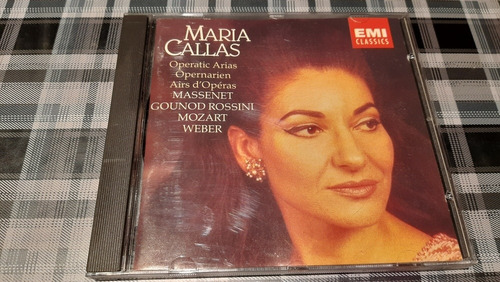 María Callas - Massent Mozart- Emi Classics - Cd Import Alem