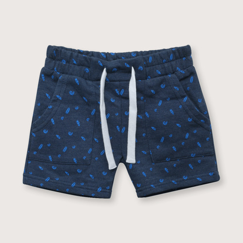 Short De Bebés Buzo Esencial Azul (6m - 4a)