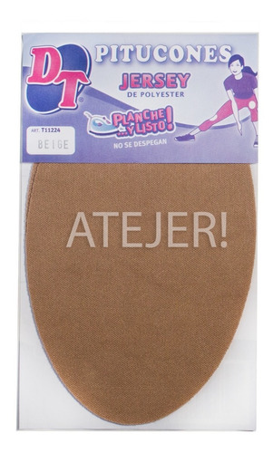 Imagen 4 de 6 de Pitucones De Jersey Marca Dt Art 11224 Por Par