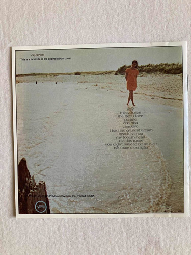 Astrud Gilberto / Beach Samba Cd Reissue 1993 Impecable (Usado)