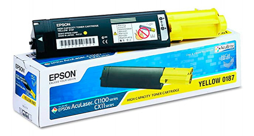 Toner Epson 0187 Yellow C1100/cx11 A.r.