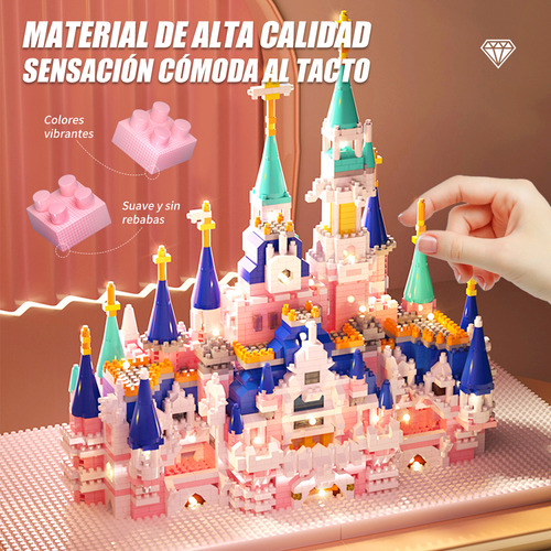 Juego De Bloques De Construcción Del Castillo De Ensueño
