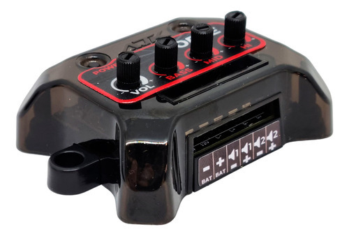 Player Amplificado Force Ajk C/fonte Bluetooth Som Caixa Bob
