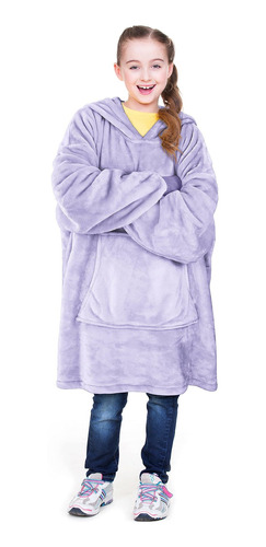Catalonia Oversized Blanket Hoodie Sweatshirt, Fleece Pullov