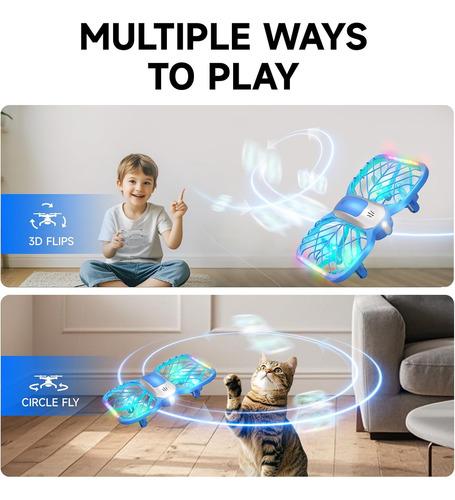 Uranhub Drones For Kids, Mini Drone With 5 Lighting Modes...