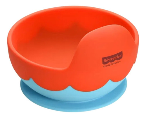 Imagem 3 de 5 de Tigela Infantil 100% Silicone Com Ventosa Yummy Fisher-price