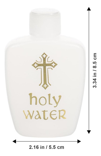 Magiclulu 6pcs Botella De Agua Bendita Pequeña 60ml Botella