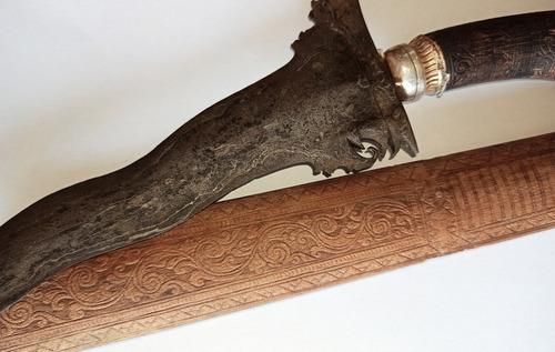 Antigua Y Rara Espada Flamigera Filiphina Siglo Xix! Unica!