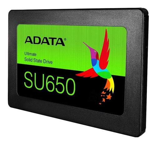 Disco sólido interno Adata Ultimate SU650 ASU650SS-120GT-R 120GB preto