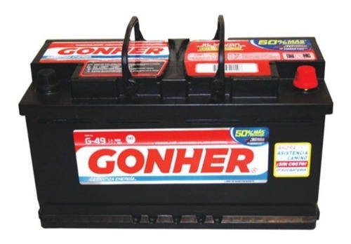 Bateria 160amp Gonher G-49 (d)