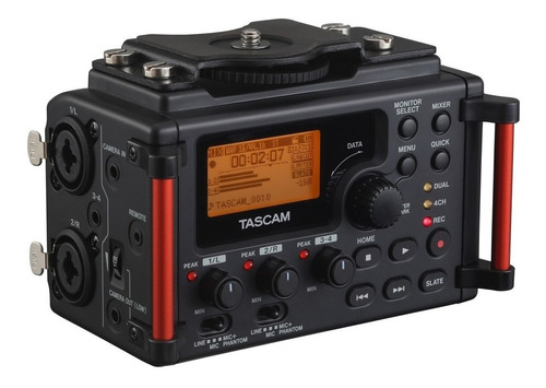 Grabador De Audio Portatil Dslr Tascam Dr-60d Mkii