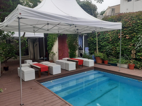 Imagen 10 de 12 de Alquiler Carpas Gazebos Mesas Sillas Living Calefaccion