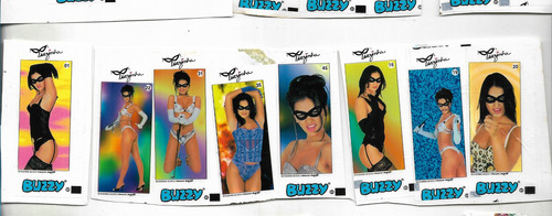 Tiazinha Chiclês Buzzy - Ano 1998 - Lote Com 20 Figurinhas. (Usado)