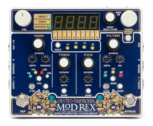 Pedal Modulador Polifonico Electro Harmonix Mod Rex