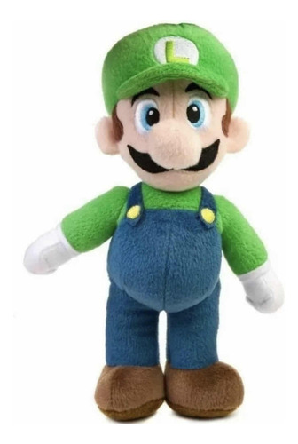 Peluche Mario Bros Luigi 25 Cm