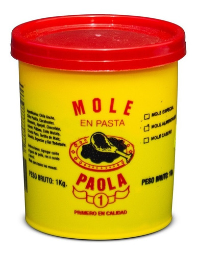 Mole Paola Tradicional 1 Kg.