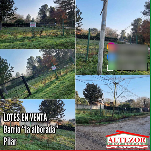 Lotes/terrenos En Venta - La Alborada, Pilar