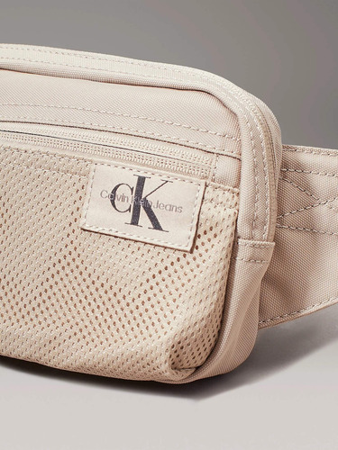 Cangurera Color Beige De Hombre Calvin Klein