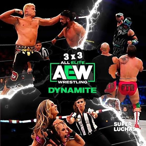 Aew Dynamite Andrade Aerostar Kalisto Dvd