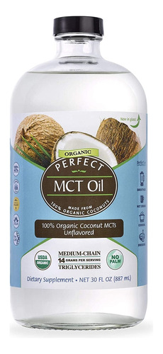 Suplemento Mct 100% Aceite De Coco Orgá - mL a $597