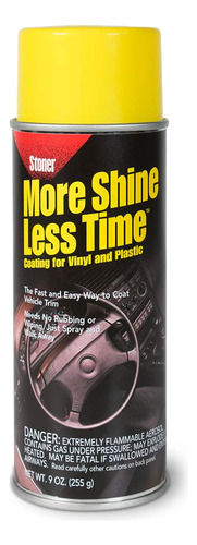 Stoner Car Care 91053 More Shine Less Time Protectant - 9 On